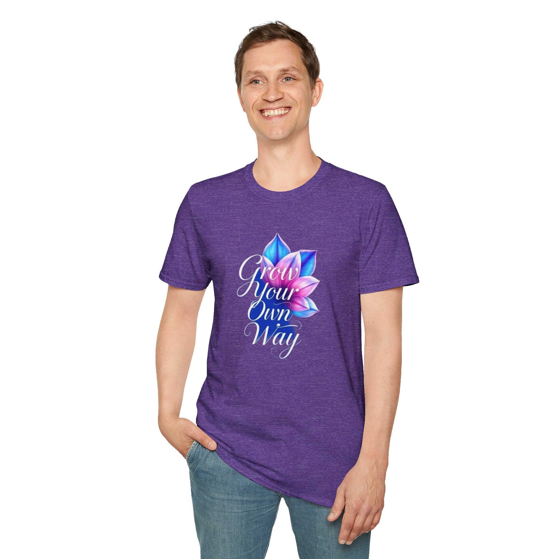 Empowerment Lotus, Grow Your Own Way T-Shirt