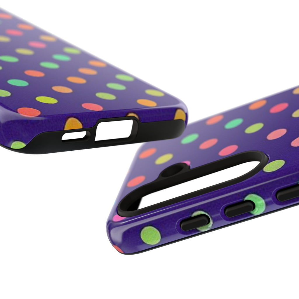 Colorful Polka-Dot Tough Case for Android