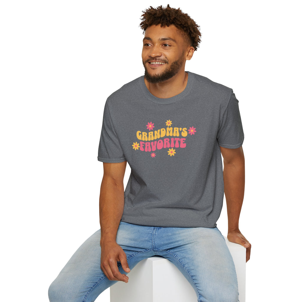 Grandma's Favorite Unisex Softstyle T-Shirt - EqualiTees.Me