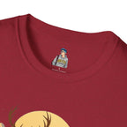 Mountain Sunset Deer Unisex Softstyle T-Shirt