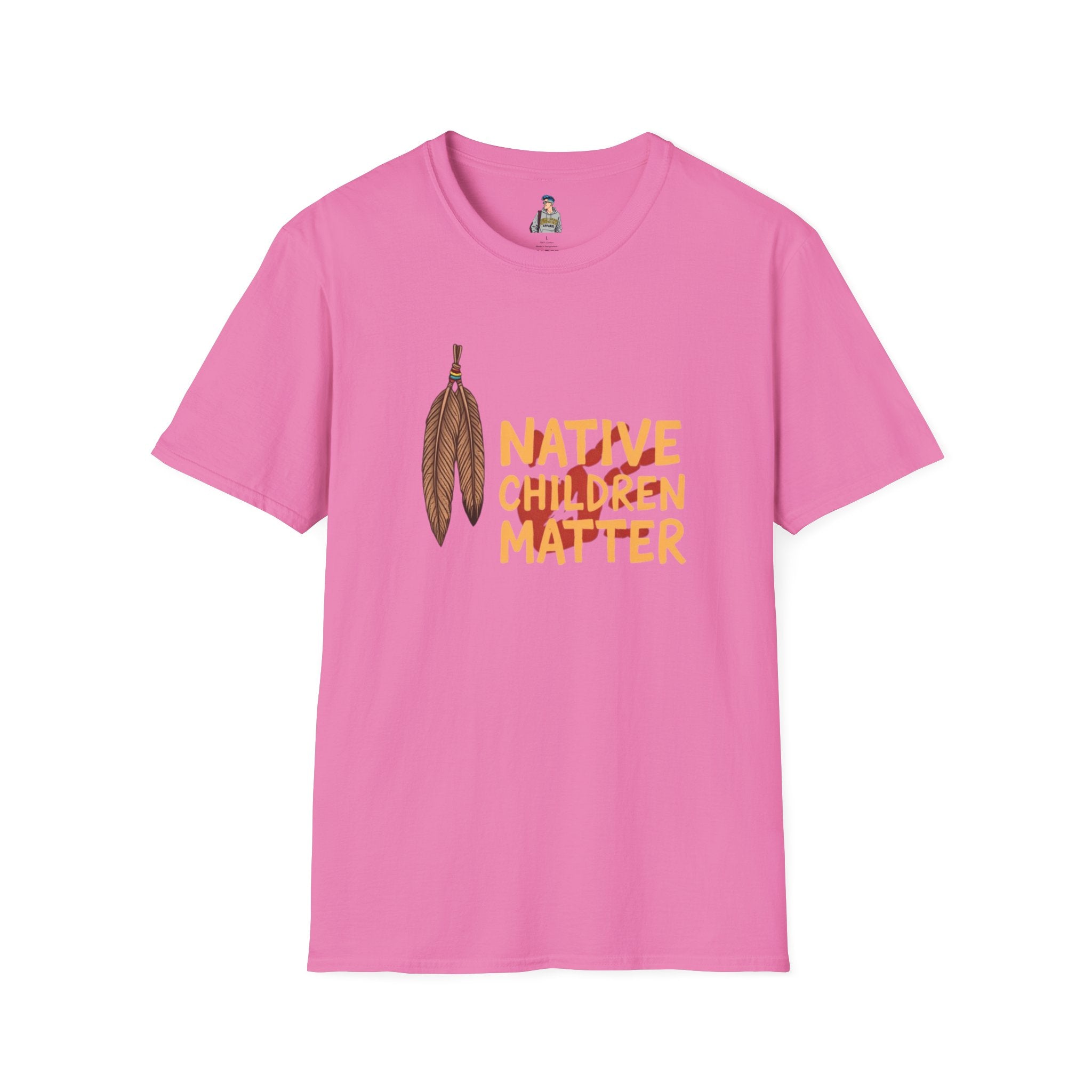 Unisex Softstyle T-Shirt - Native Children Matter