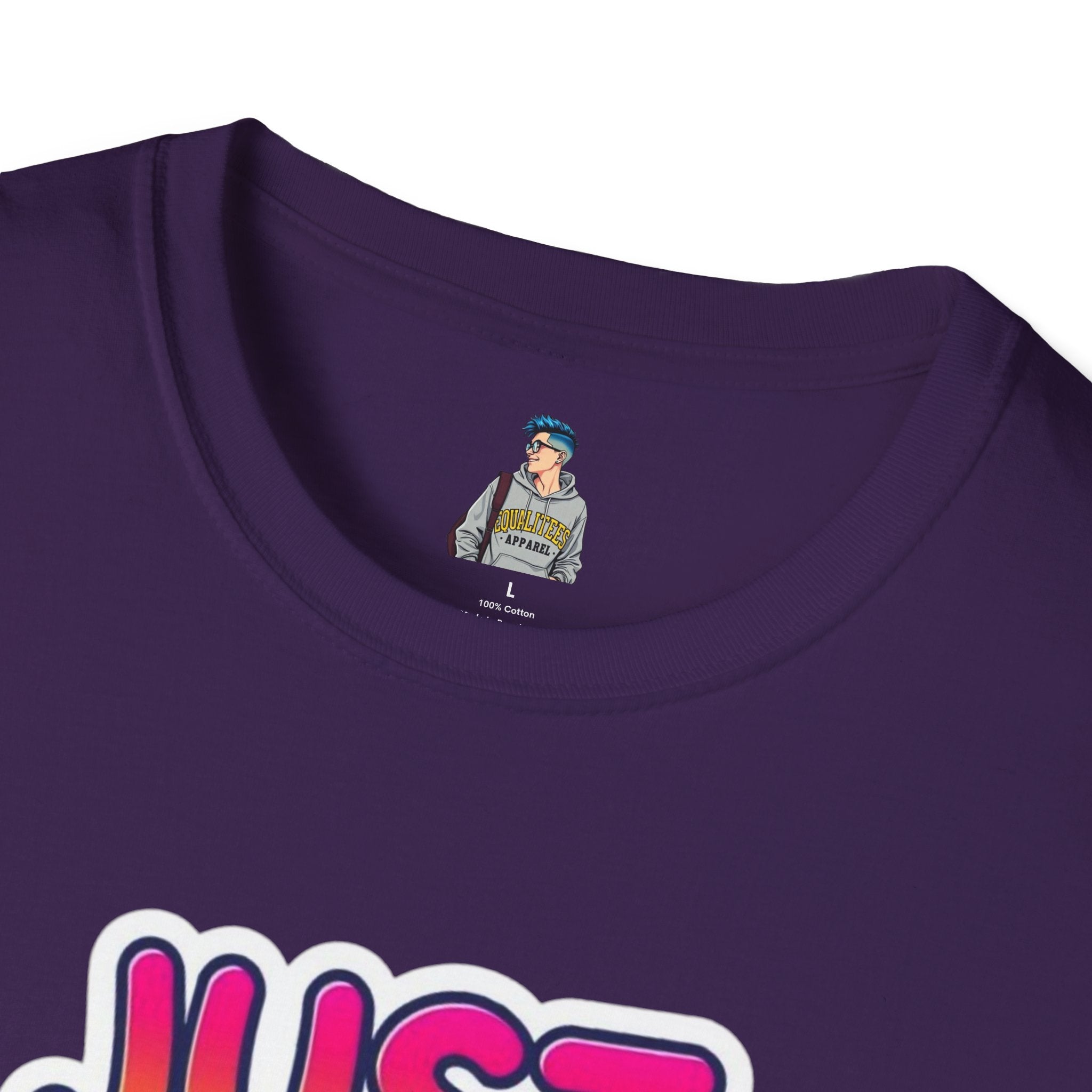 Just Love Unisex Softstyle T-Shirt | Perfect for Pride, Anniversaries, and Everyday Wear