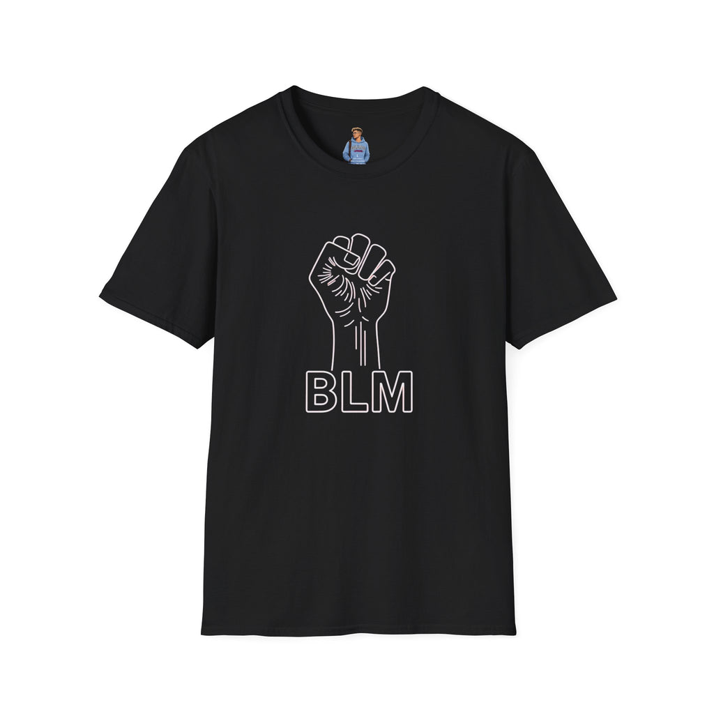 BLM Unisex Softstyle T-Shirt - Celebrate Equality and Justice