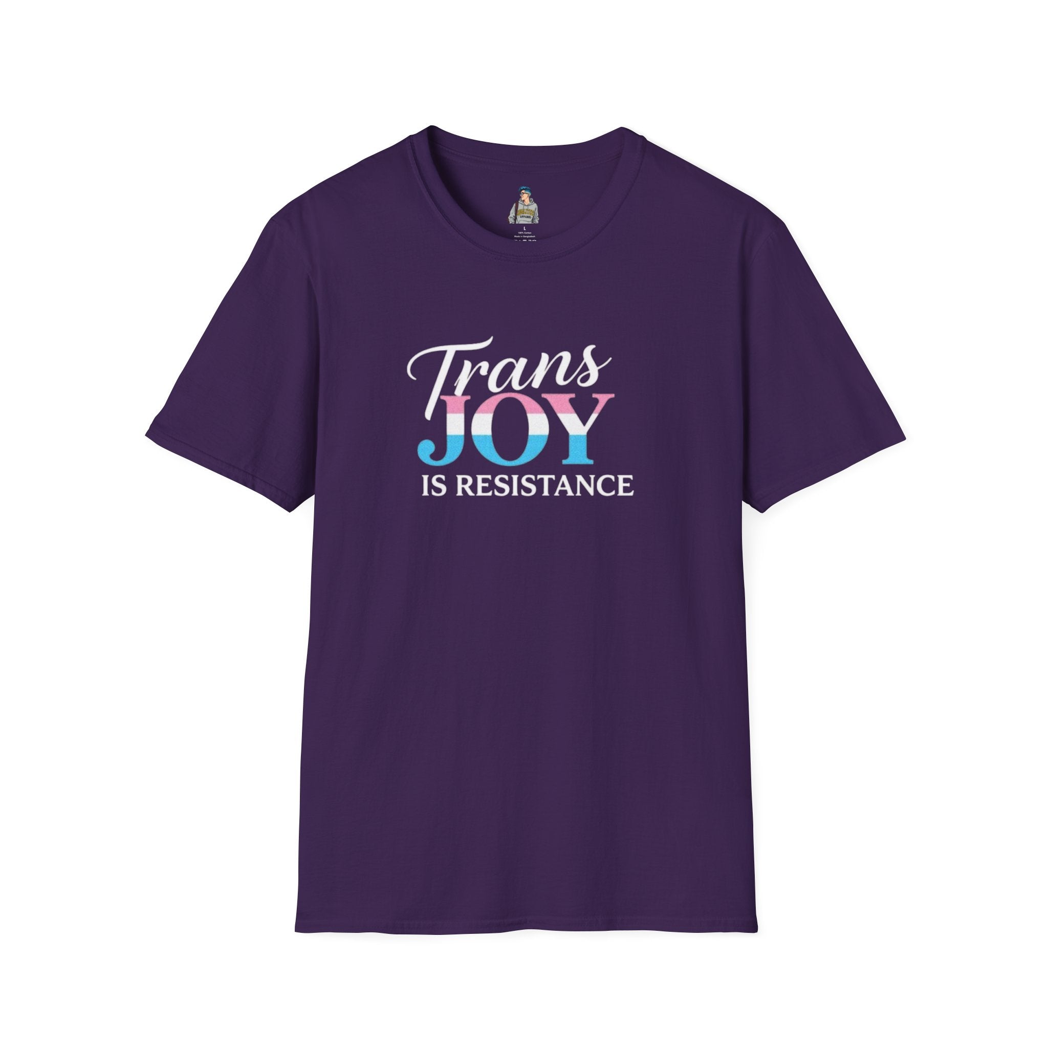 Trans Joy is Resistance Unisex T-Shirt - Celebrate Love and Empowerment