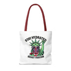 Stay Hydrated, Resist Fascism Design - Tote Bag