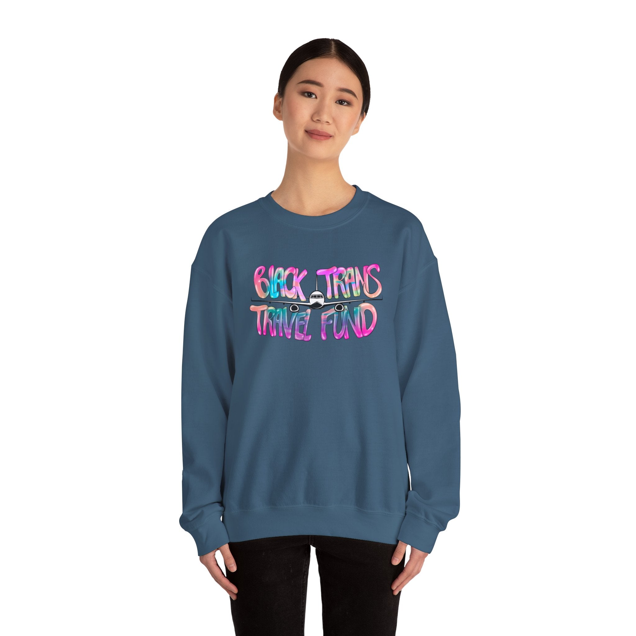 BTTF - Black Trans Travel Fund Unisex Crewneck Sweatshirt