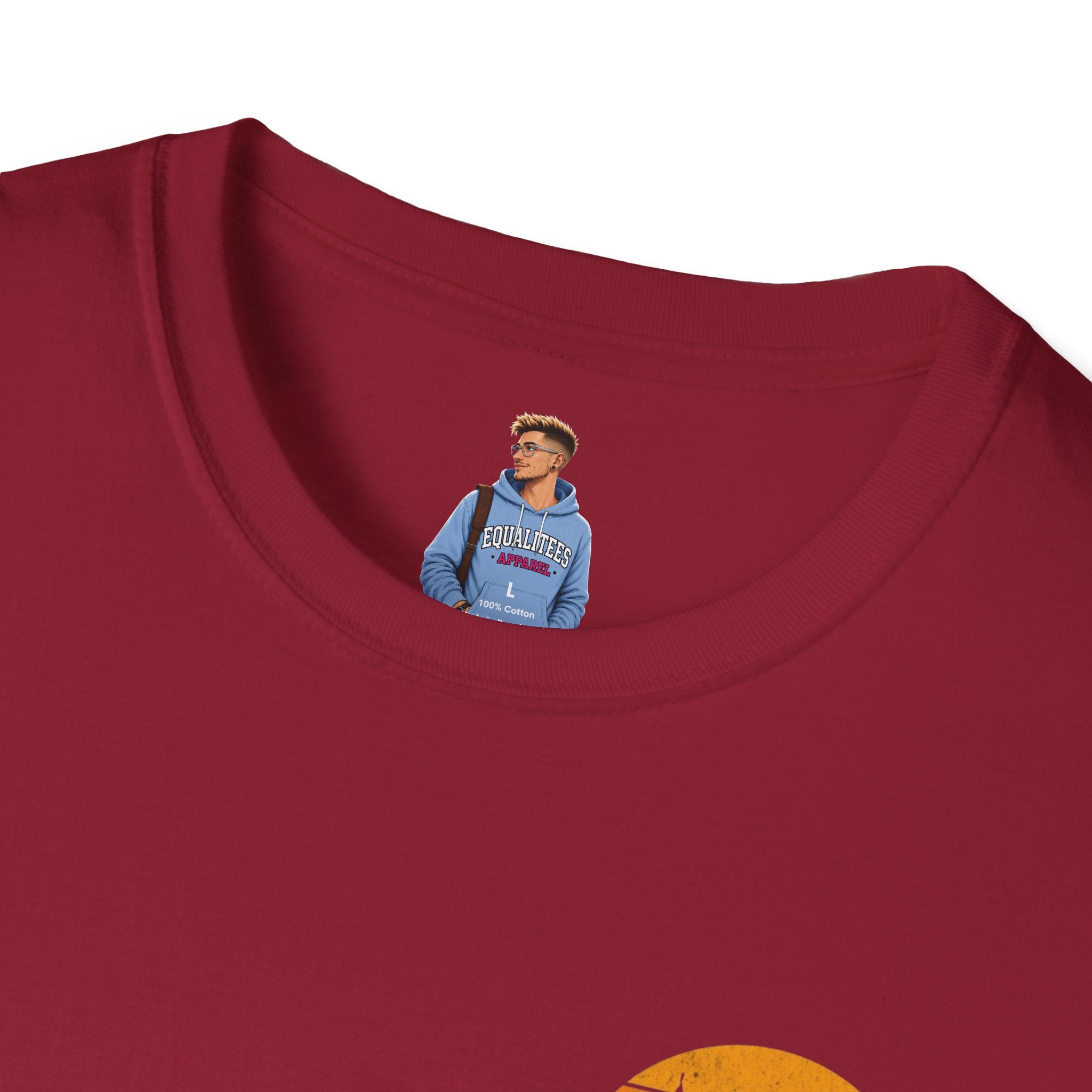 Unisex Softstyle T-Shirt - 'I'd Rather Be Camping' Adventure Tee