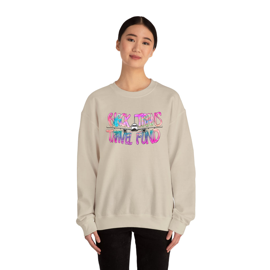 BTTF - Black Trans Travel Fund Unisex Crewneck Sweatshirt