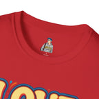 T-Shirt — "Love & Let Love" Retro Rainbow Peace Tee