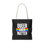 Queer Lives Matter Tote Bag