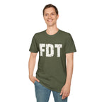 FDT Distressed Graphic T‑Shirt — Bold Statement Tee