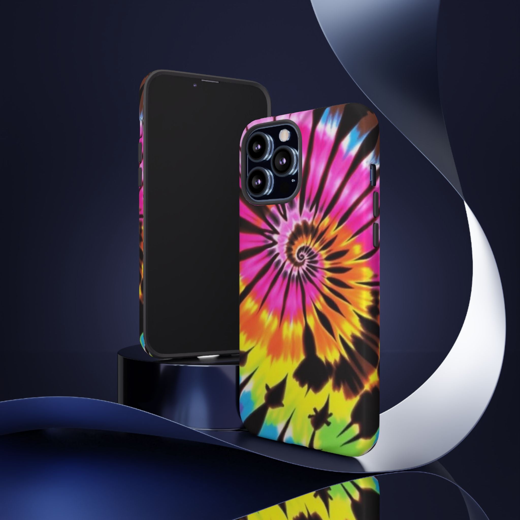 Tie-Dye Spiral Phone Case for iPhone
