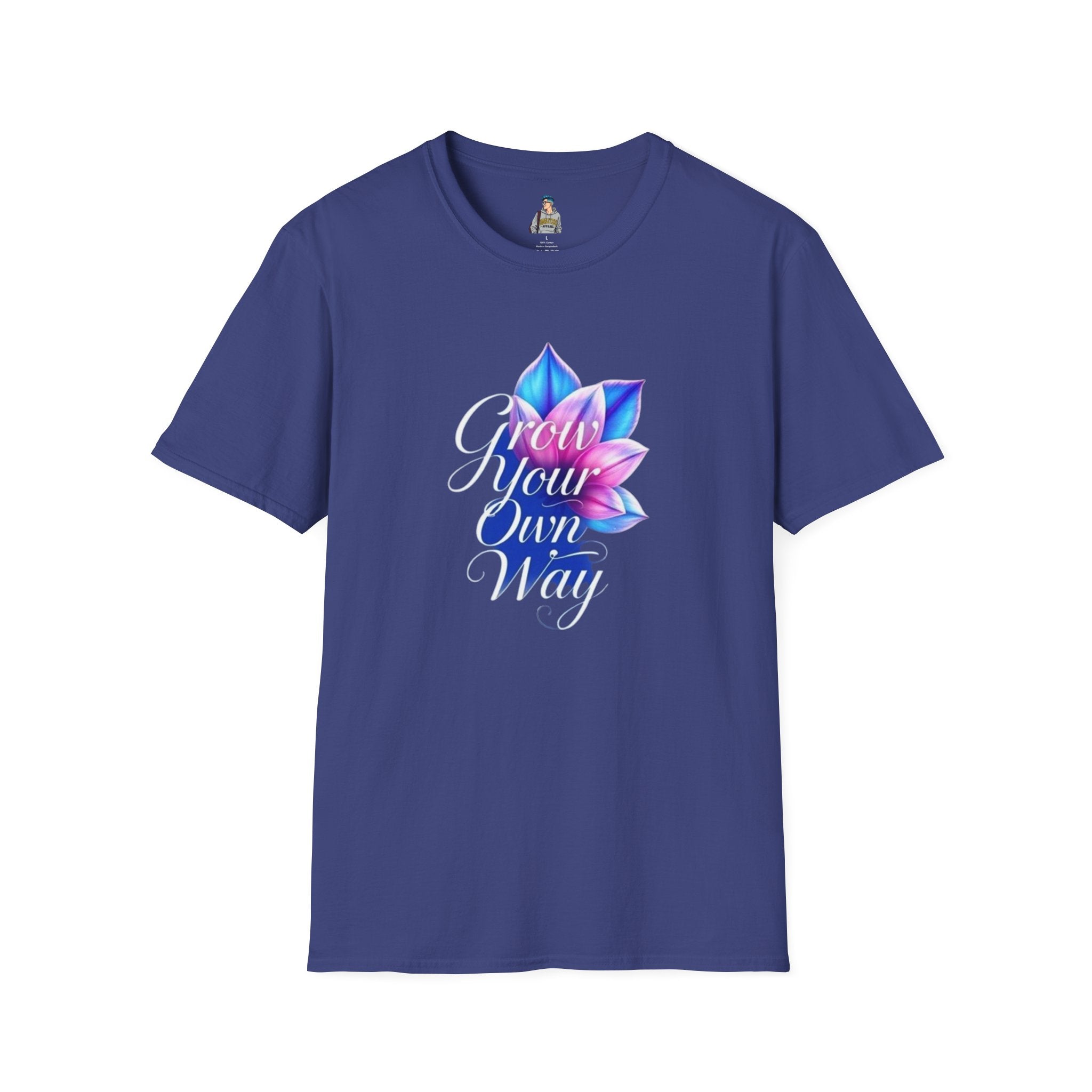 Empowerment Lotus, Grow Your Own Way T-Shirt