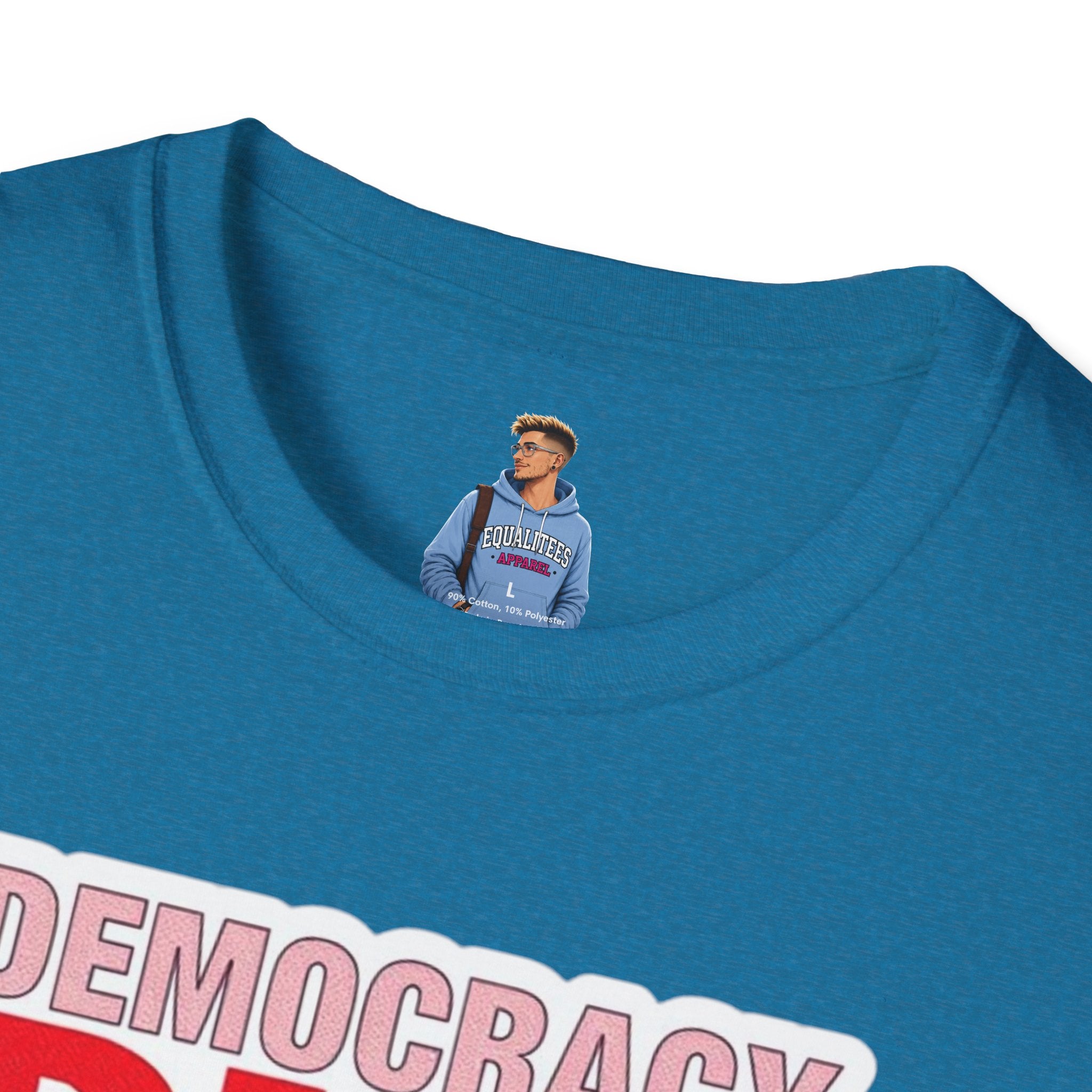 Democracy Dies Without Women Unisex Softstyle T-Shirt