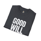 Good Will Win Unisex Softstyle T-Shirt - Inspirational Apparel for Positivity and Support