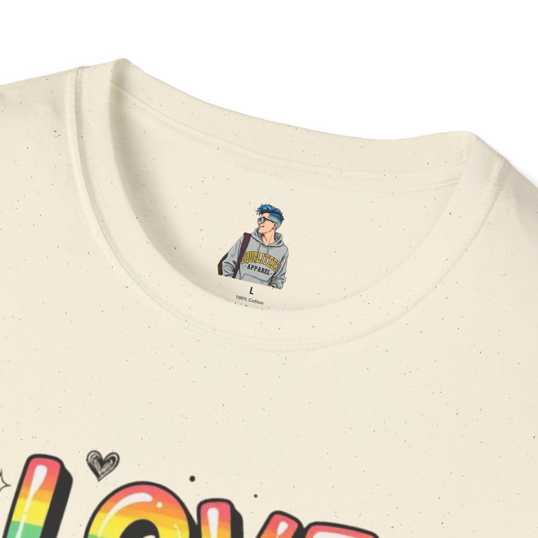 Love and Let Love T-Shirt —  Queer Pride Inspirational Tee