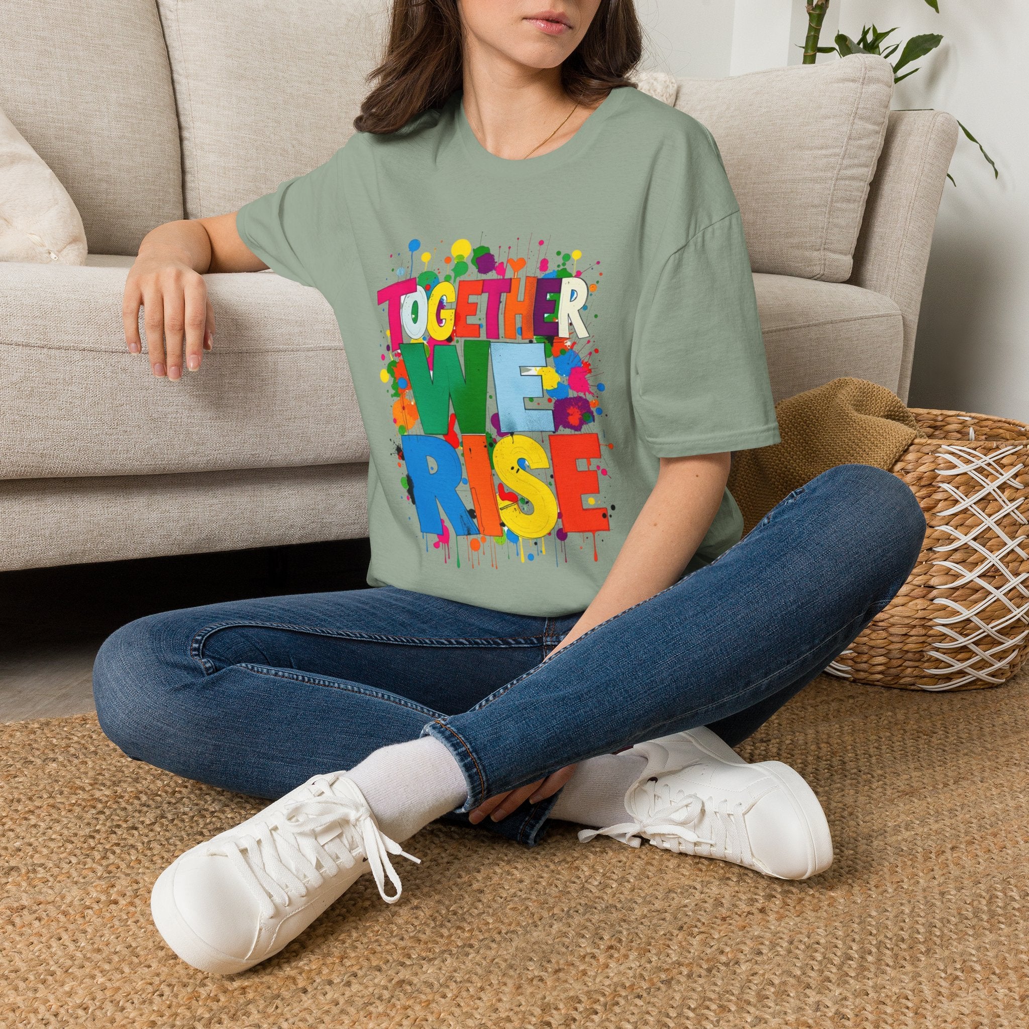 Together We Rise Unisex Softstyle T-Shirt