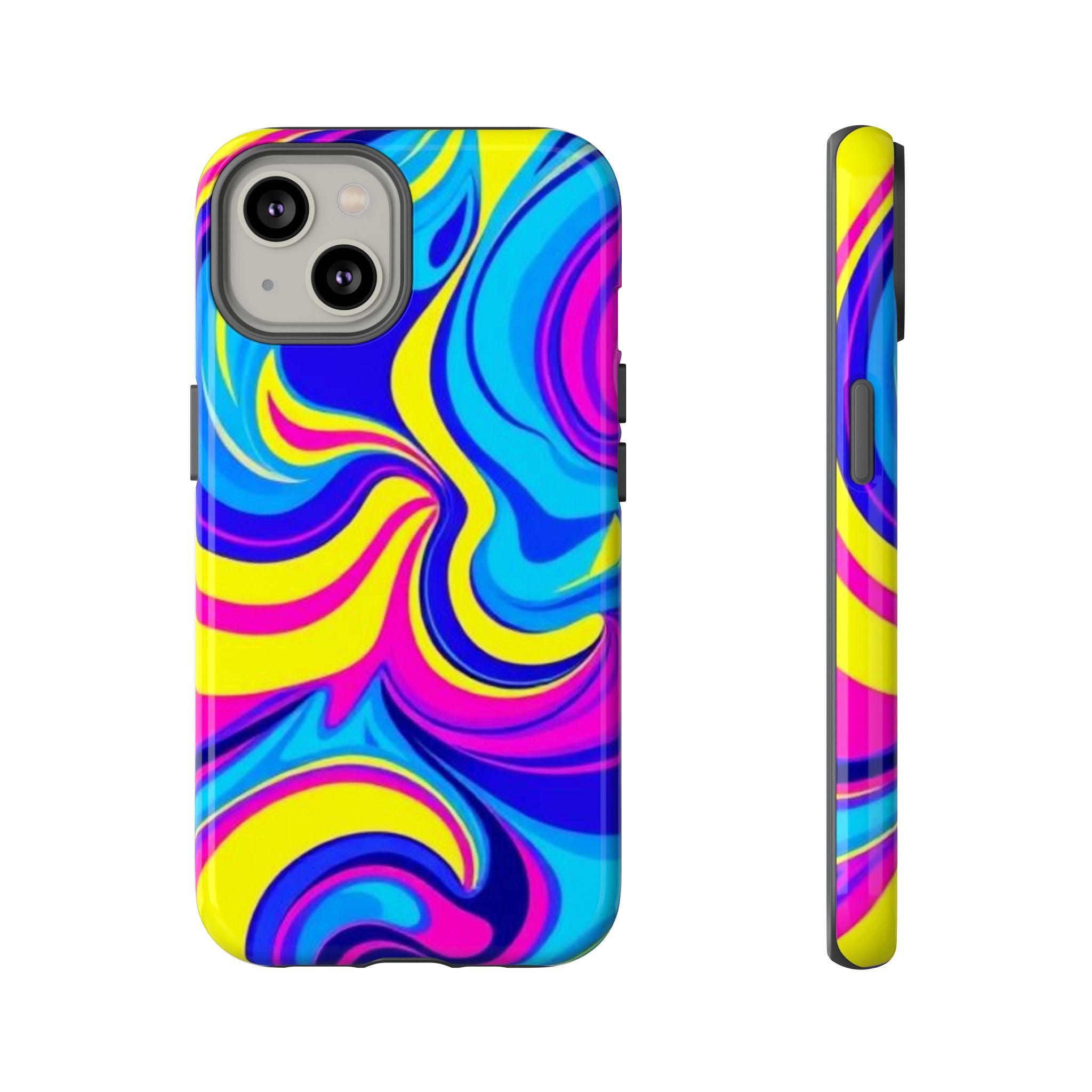 Psychedelic Swirl Tough Phone Case for iPhone