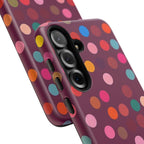 Polka-Dot Colorful Tough Case for Android