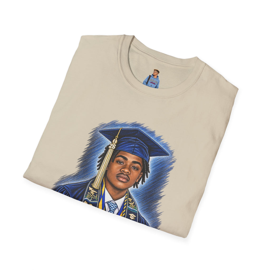 Portrait Front and Back - In Memory of Pierre Damas Bel T-Shirt