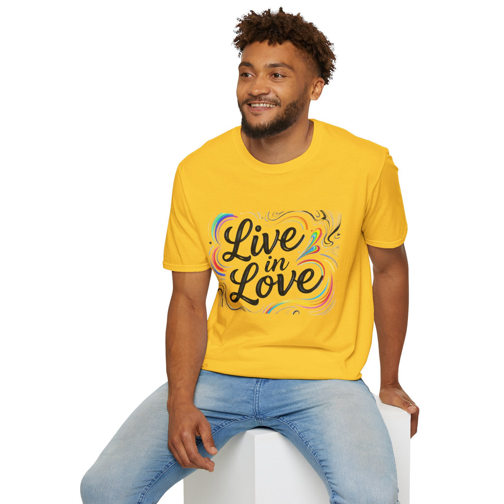 Live in Love Inspirational T-Shirt