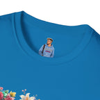 FDT Bold Floral Typography T-Shirt