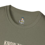 Safety Pin Know That You Are Loved Inspirational Tee Unisex Softstyle T-Shirt