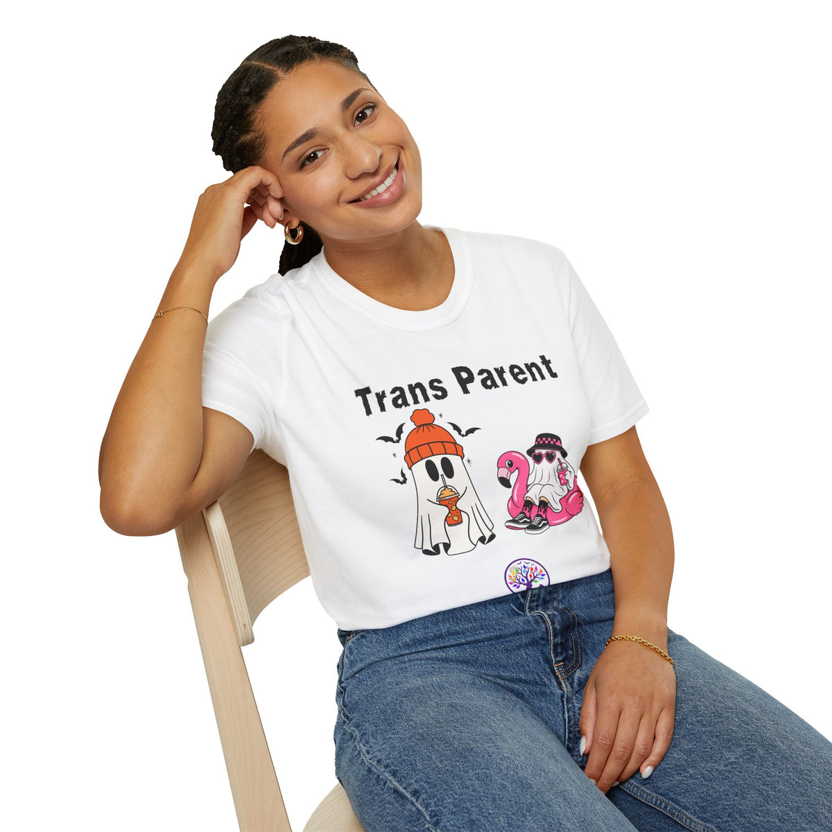 Trans Parent 6 Halloween Pride Tree Las Vegas T-Shirt