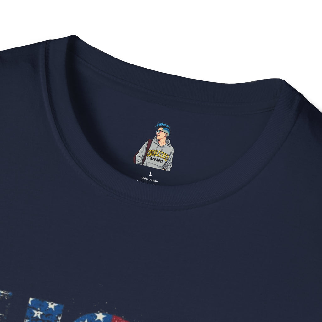 USA Democracy Statement Unisex Softstyle T-Shirt