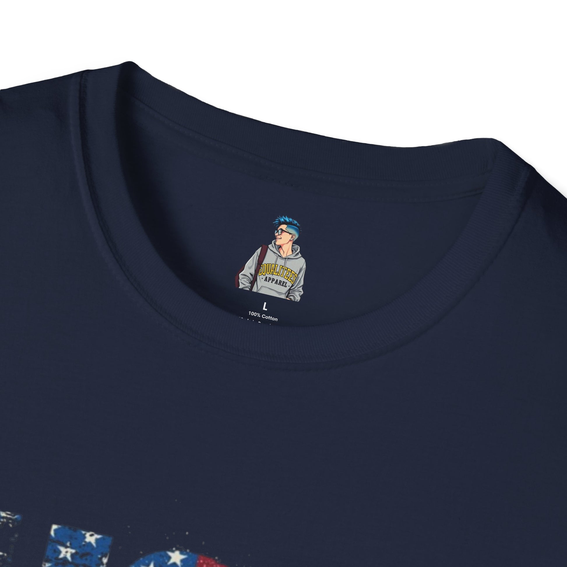 USA Democracy Statement Unisex Softstyle T-Shirt