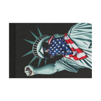 Resist With Lady Liberty Flag Design