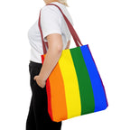 Rainbow Pride Flag Tote Bag