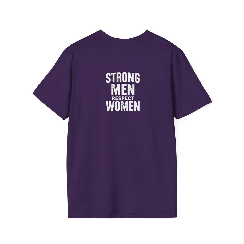 I Am The Bear, Strong Men Respect Women Unisex Softstyle T-Shirt
