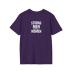 I Am The Bear, Strong Men Respect Women Unisex Softstyle T-Shirt