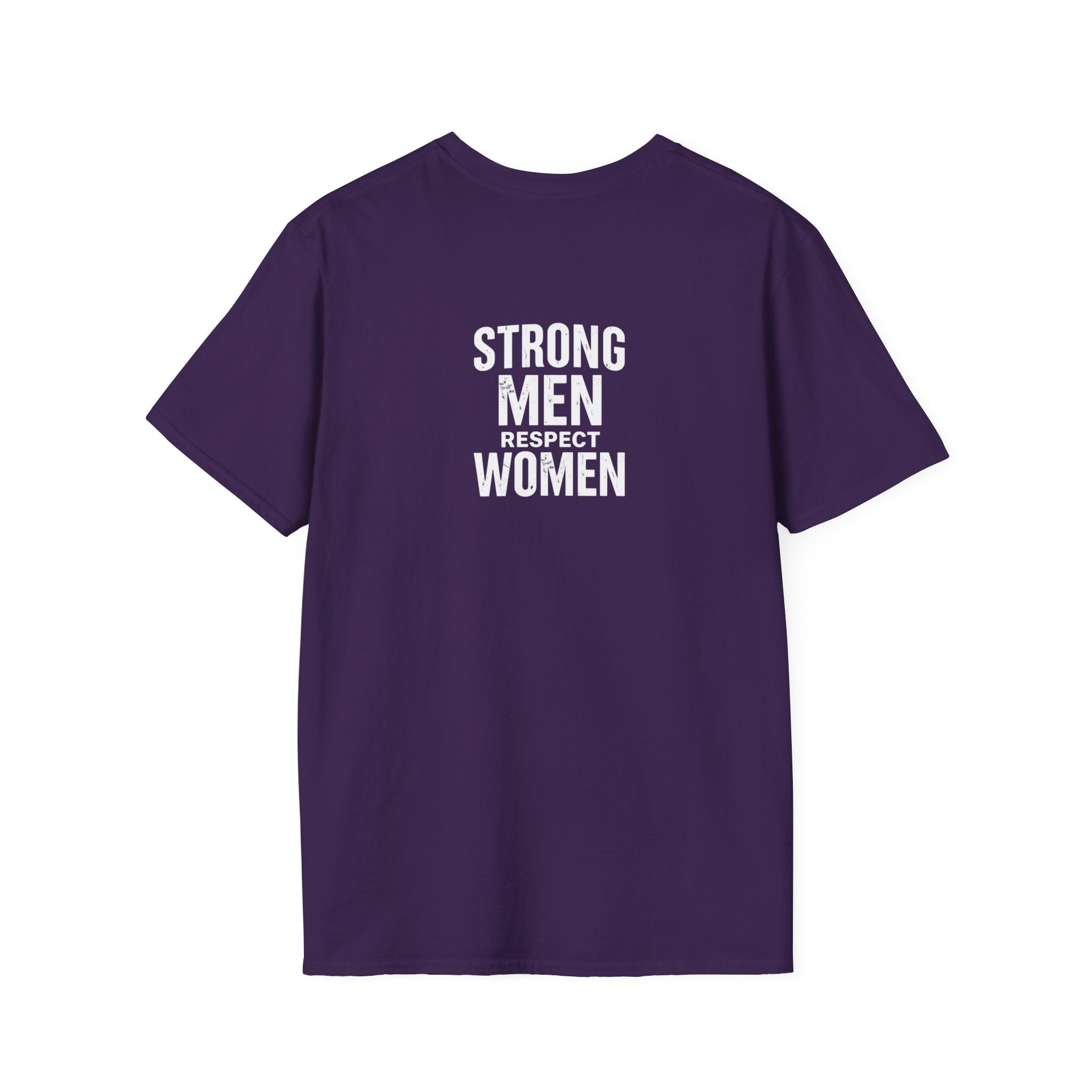 I Am The Bear, Strong Men Respect Women Unisex Softstyle T-Shirt