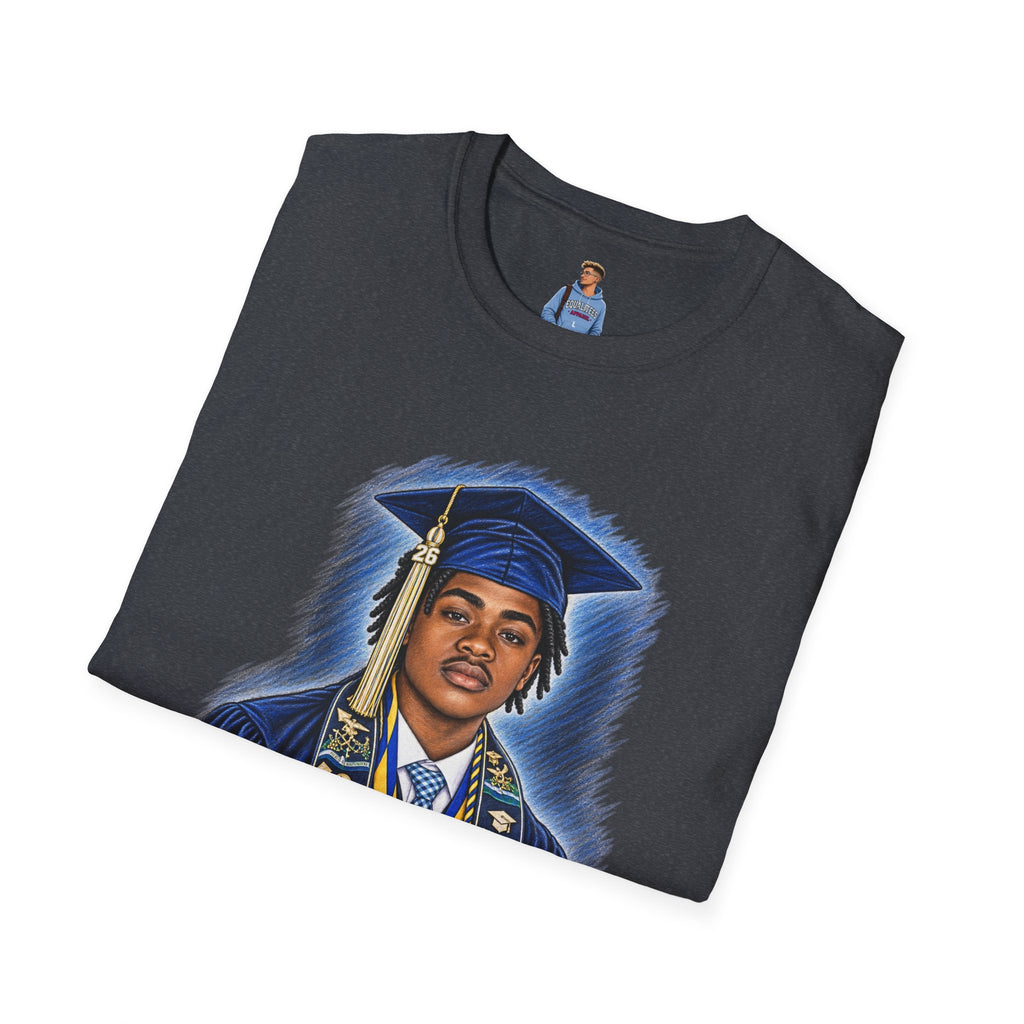 Portrait Front and Back - In Memory of Pierre Damas Bel T-Shirt