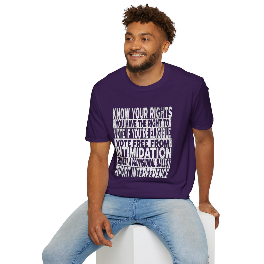 Know Your Voting Rights T-Shirt