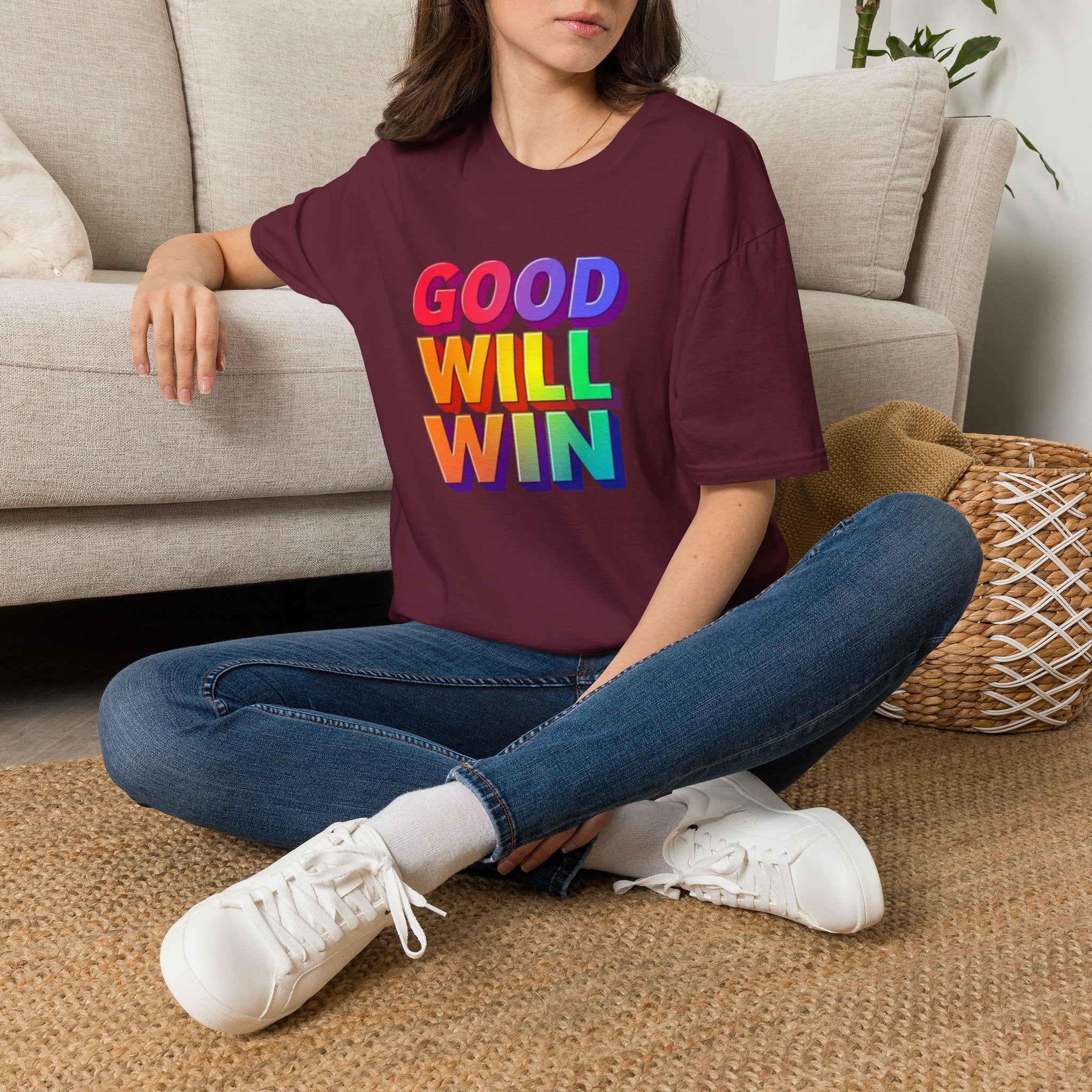 Rainbow Good Will Win T-shirt