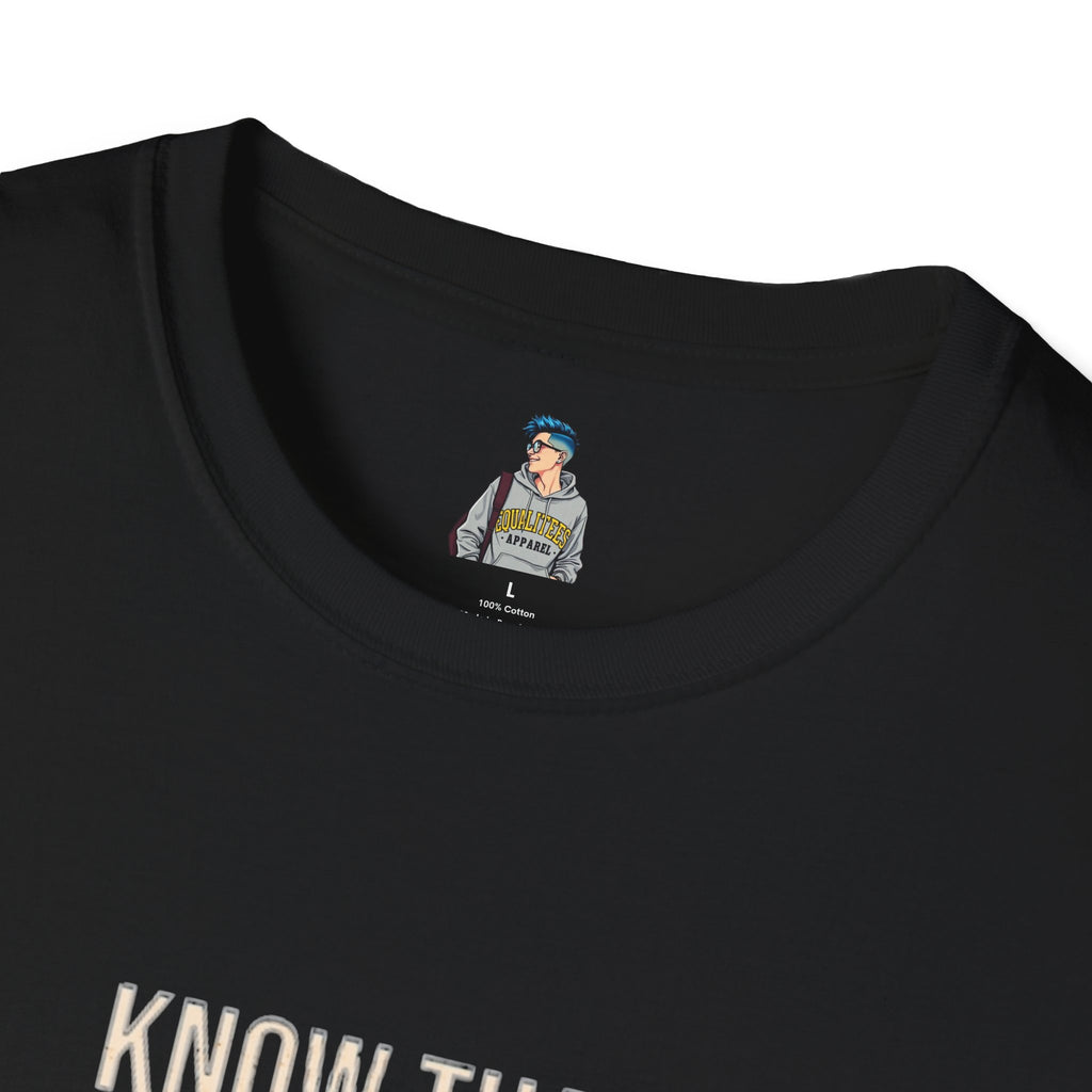 Safety Pin Know That You Are Loved Inspirational Tee Unisex Softstyle T-Shirt