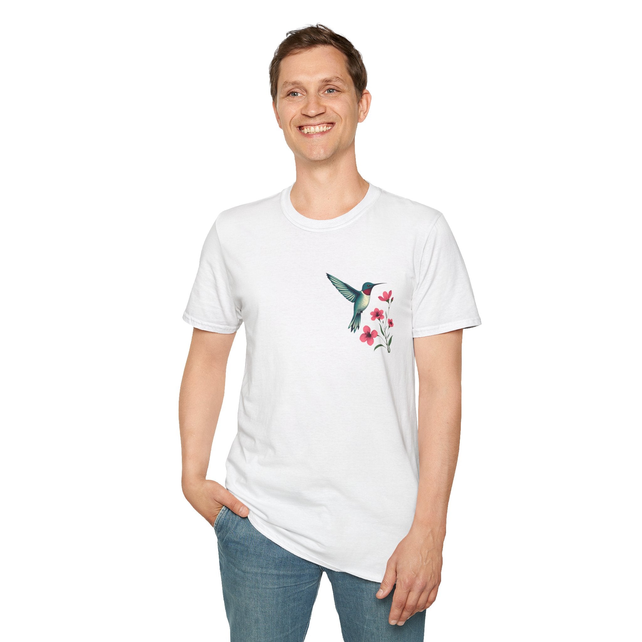 Floral Hummingbird T-Shirt