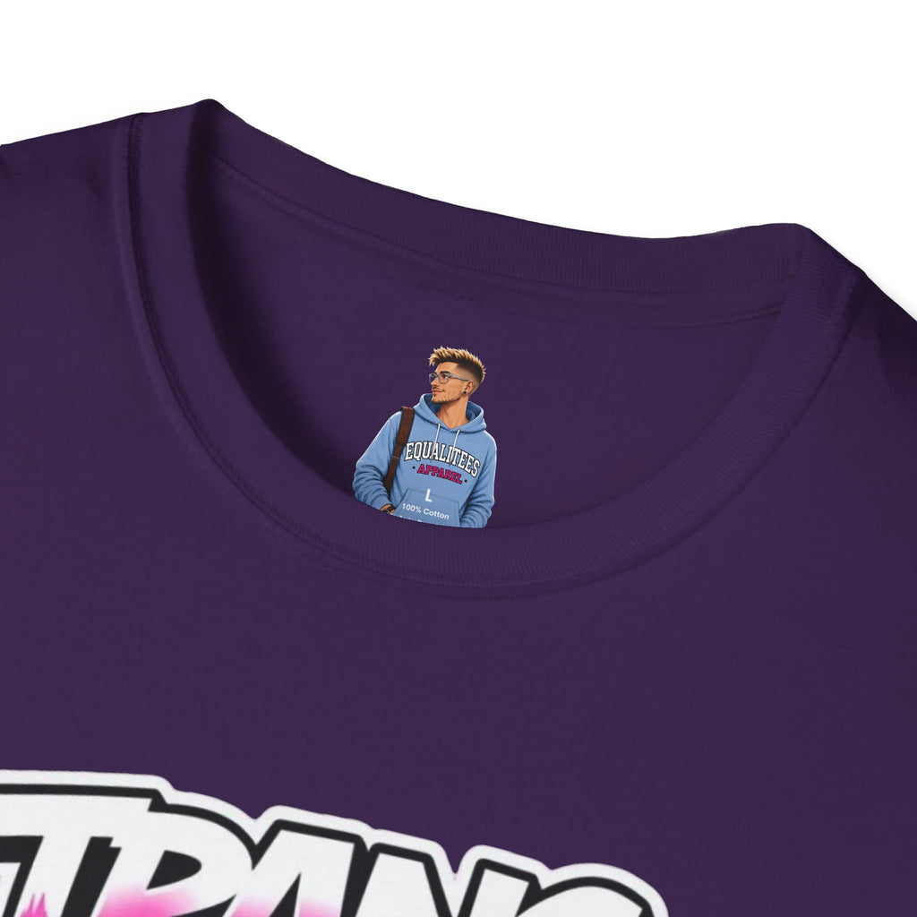 Trans Kids Exist Unisex Softstyle T-Shirt