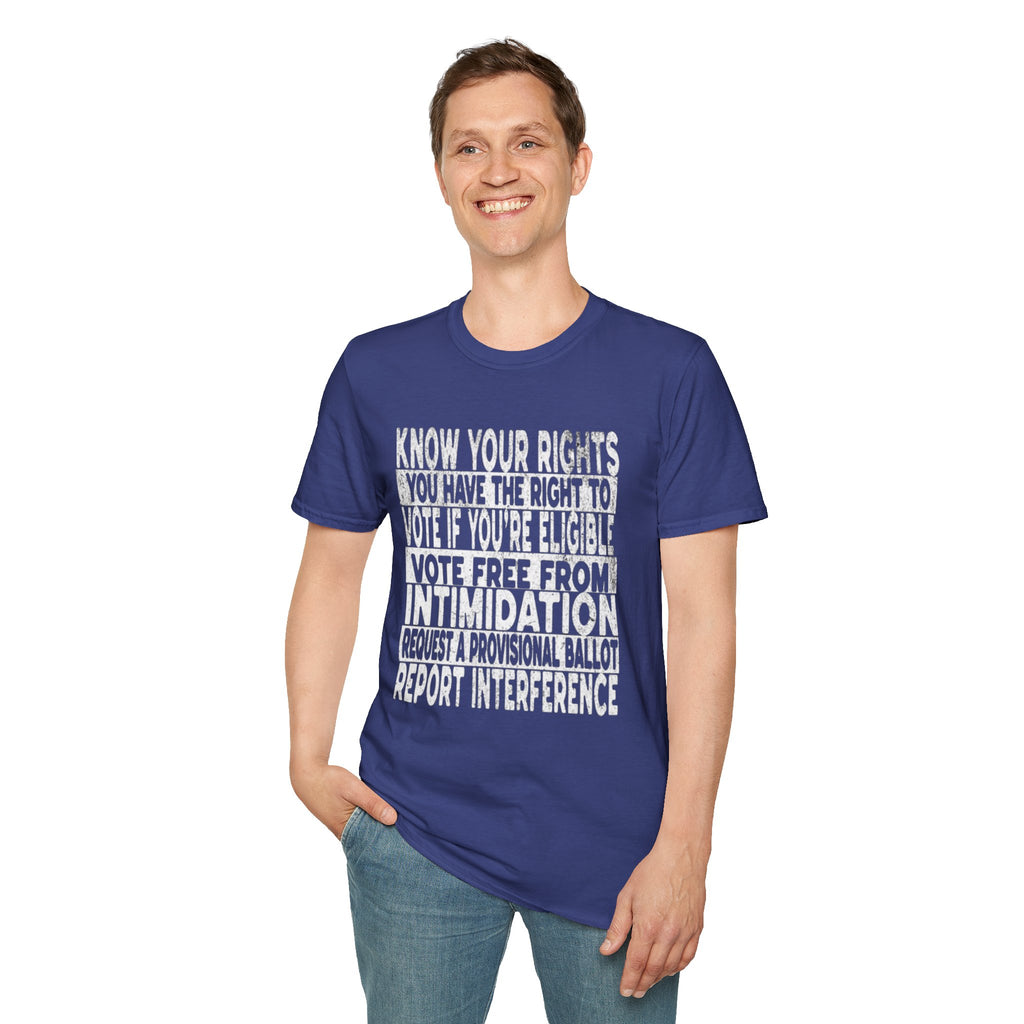 Know Your Voting Rights T-Shirt