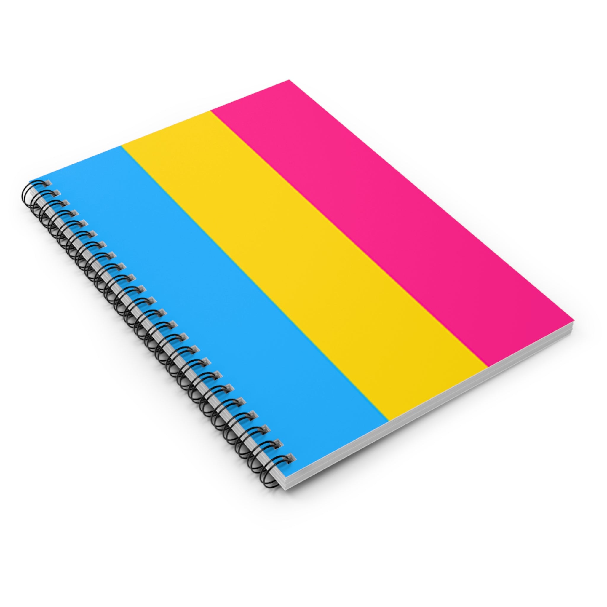 Pansexual Pride Spiral Notebook - Ruled Lines | Bright & Fun Stationery for Students & Creative Minds