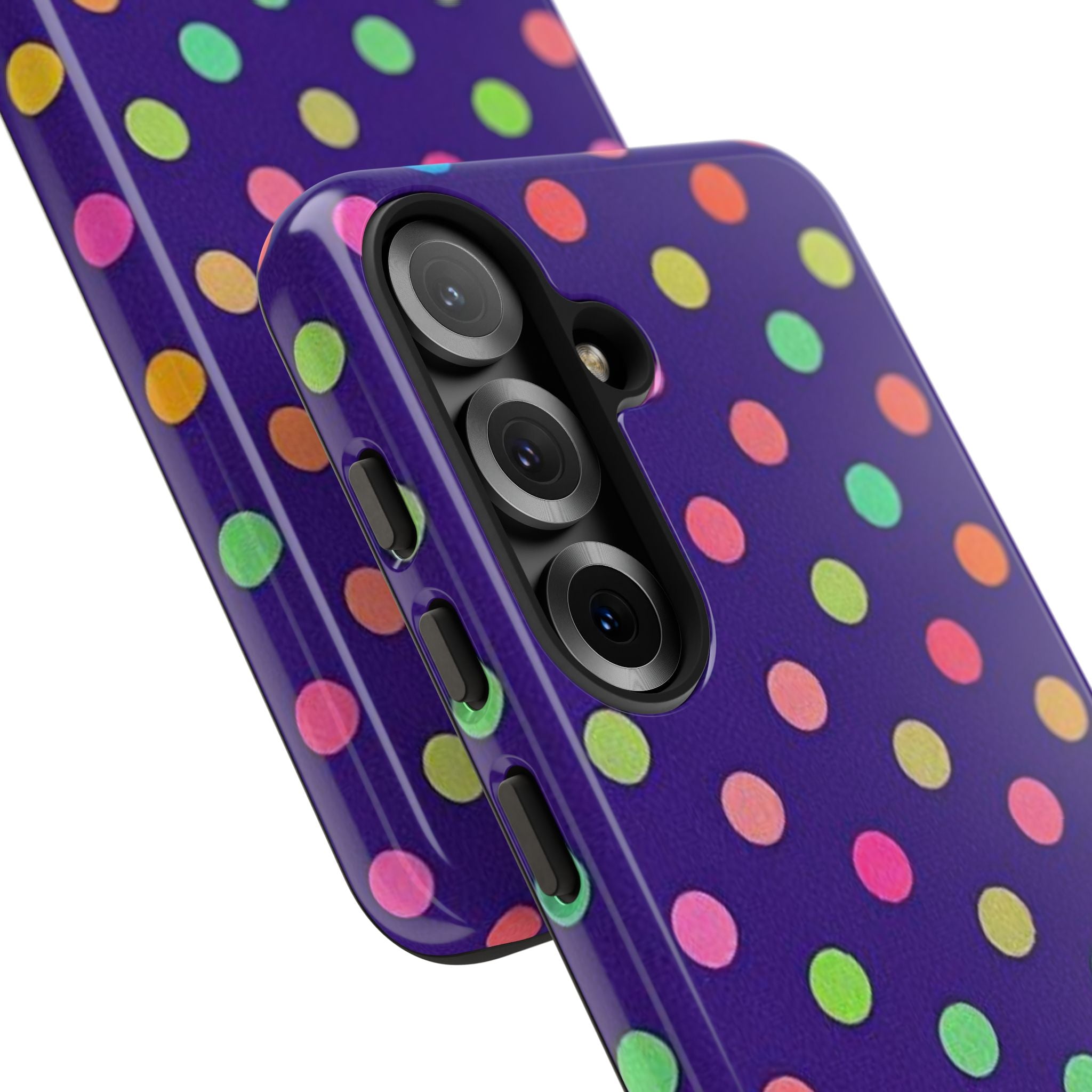 Colorful Polka-Dot Tough Case for Android