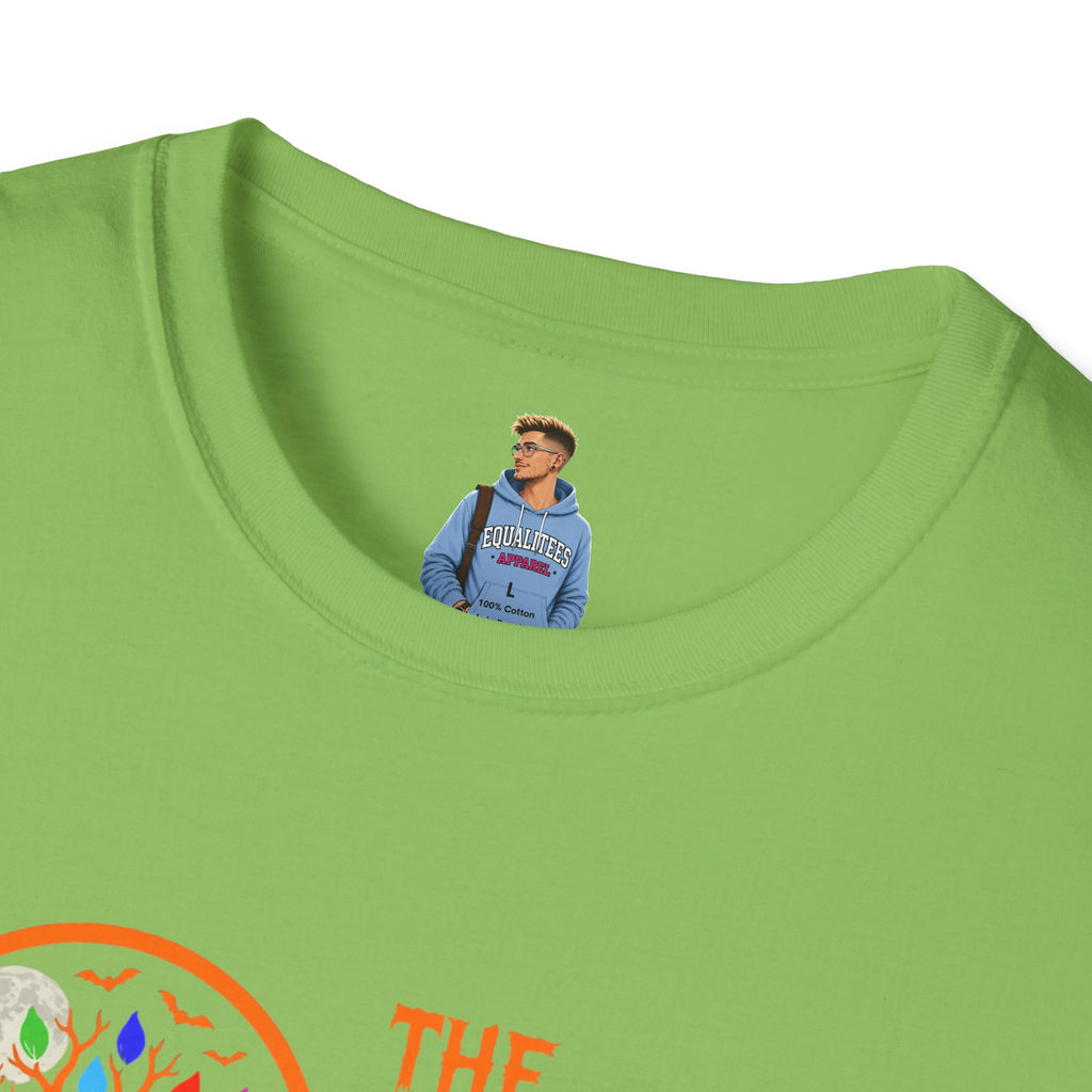 Orange Halloween Logo Pride Tree T-Shirt