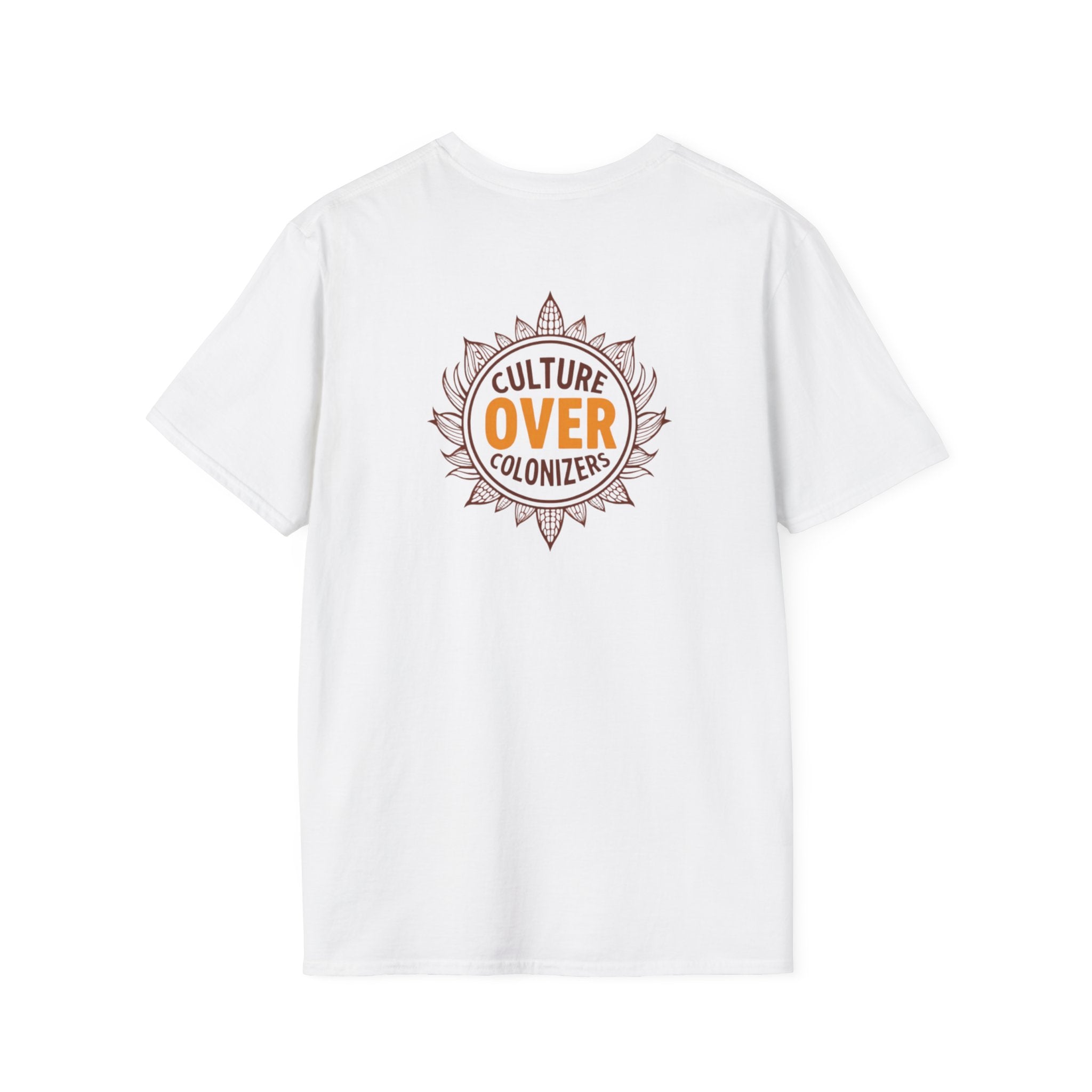 Culture Over Colonizers Unisex Softstyle T-Shirt