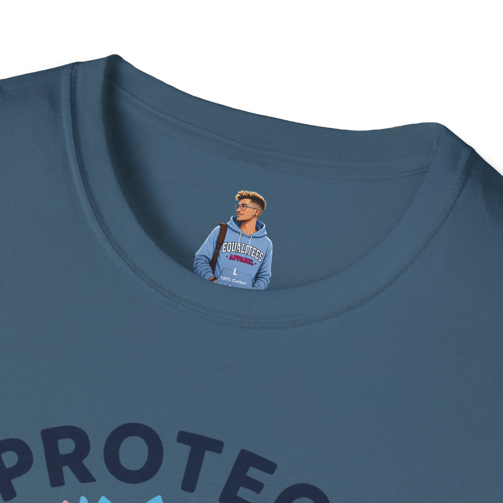 Protect Trans Kids Pride Tree Las Vegas T-Shirt