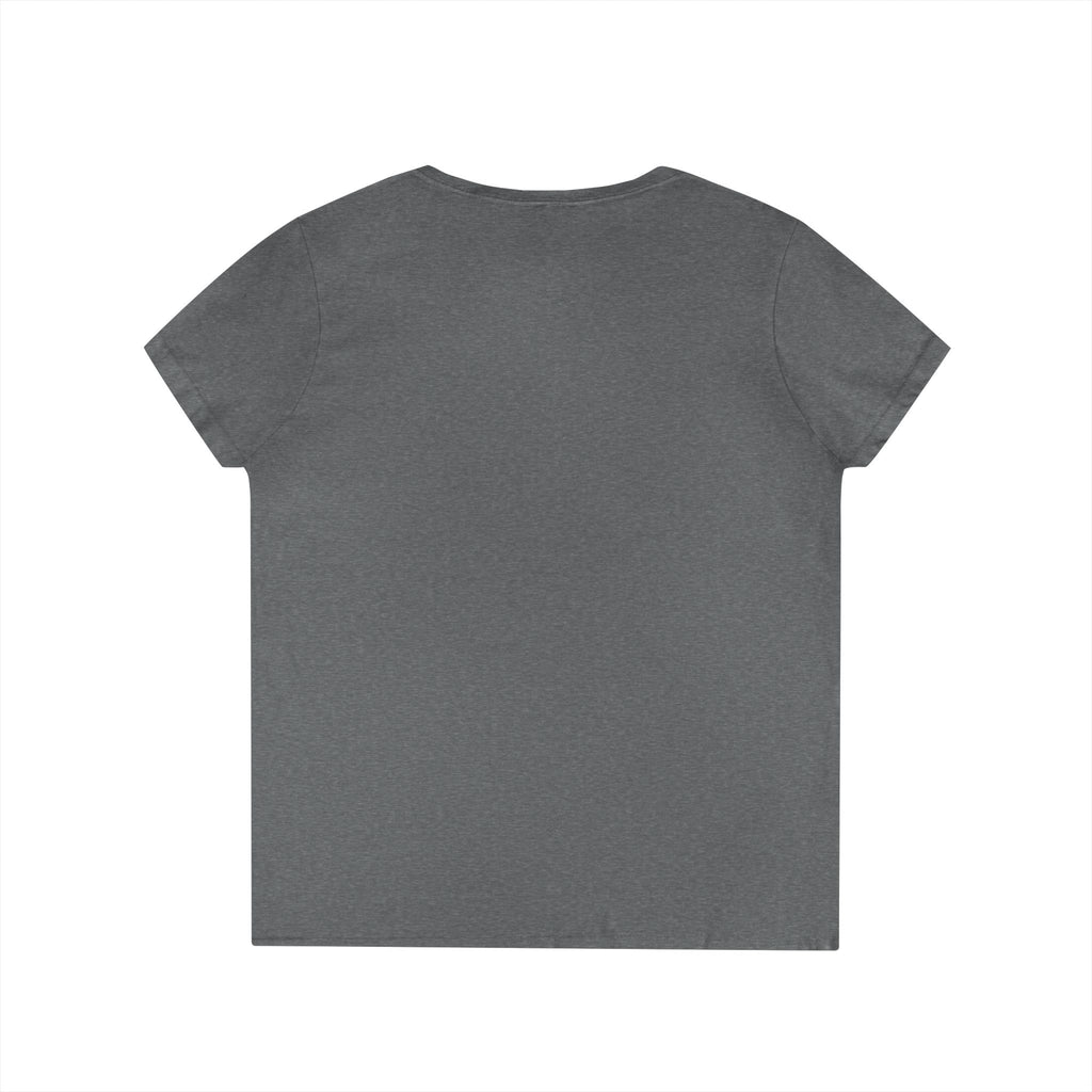 Empowering Ladies' V-Neck T-Shirt - Disability Rights Are Human Rights