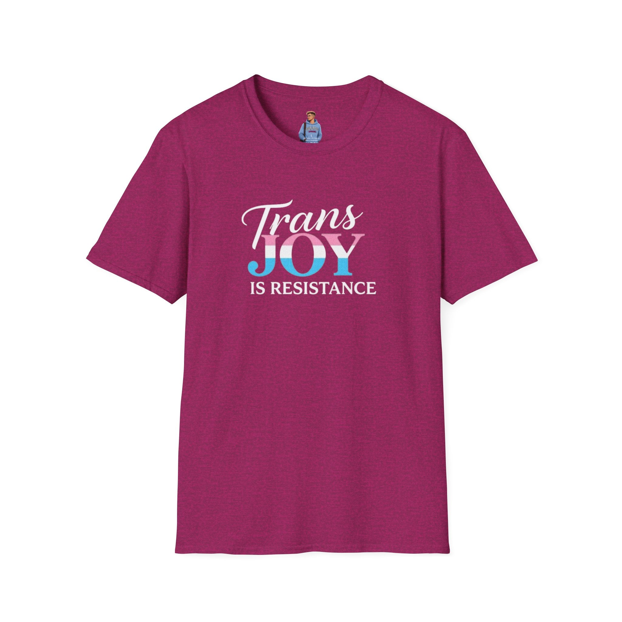 Trans Joy is Resistance Unisex T-Shirt - Celebrate Love and Empowerment