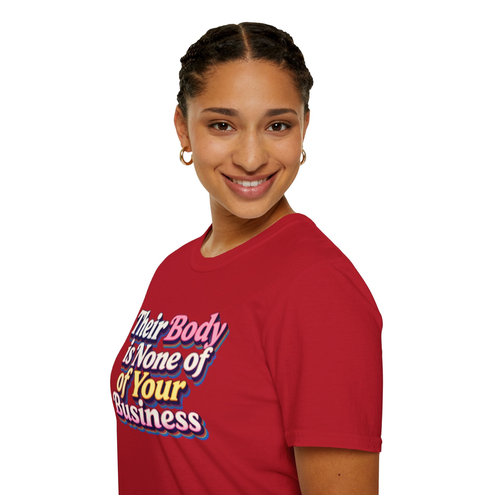 Bodily Autonomy T-Shirt - Their Body Is None of Your Business T-Shirt